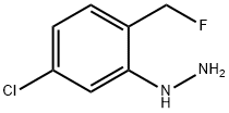 1-(5-Chloro-2-(fluoromethyl)phenyl)hydrazine Structure