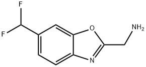 2-(Aminomethyl)-6-(difluoromethyl)benzo[d]oxazole Structure