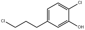 2-Chloro-5-(3-chloropropyl)phenol Structure