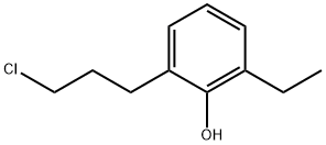 2-(3-Chloropropyl)-6-ethylphenol Structure