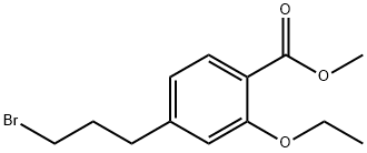 Methyl 4-(3-bromopropyl)-2-ethoxybenzoate Structure