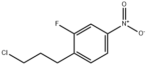 1-(3-Chloropropyl)-2-fluoro-4-nitrobenzene Structure