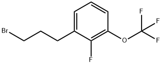 1-(3-Bromopropyl)-2-fluoro-3-(trifluoromethoxy)benzene Structure