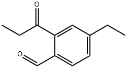 4-Ethyl-2-propionylbenzaldehyde Structure