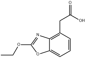 2-Ethoxybenzo[d]oxazole-4-acetic acid Structure