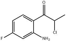 1-(2-Amino-4-fluorophenyl)-2-chloropropan-1-one Structure