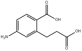 4-Amino-2-(2-carboxyethyl)benzoic acid Structure