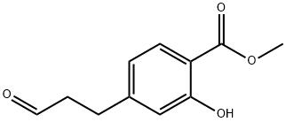 Methyl 2-hydroxy-4-(3-oxopropyl)benzoate Structure