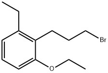 1-(3-Bromopropyl)-2-ethoxy-6-ethylbenzene Structure