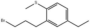 2-(3-Bromopropyl)-4-ethylthianisole Structure