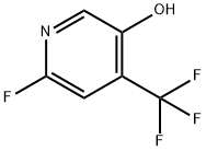 3-Pyridinol, 6-fluoro-4-(trifluoromethyl)- 구조식 이미지