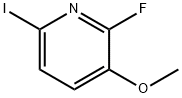 Pyridine, 2-fluoro-6-iodo-3-methoxy- Structure