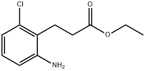 Ethyl 2-amino-6-chlorophenylpropanoate Structure