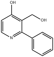 4-Hydroxy-2-phenylpyridine-3-methanol Structure