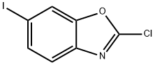 Benzoxazole, 2-chloro-6-iodo- Structure