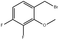 Benzene, 1-(bromomethyl)-3,4-difluoro-2-methoxy- Structure