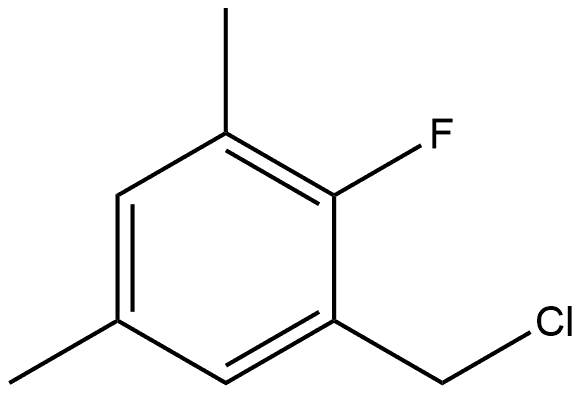 1-(Chloromethyl)-2-fluoro-3,5-dimethylbenzene Structure