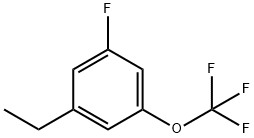 1-Ethyl-3-fluoro-5-(trifluoromethoxy)benzene Structure