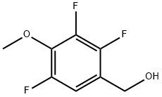 4-Methoxy-2,3,5-trifluorobenzylalcohol Structure