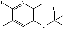 2,6-Difluoro-3-iodo-5-(trifluoromethoxy)pyridine Structure