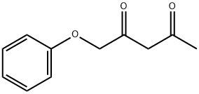 2,4-Pentanedione, 1-phenoxy- Structure