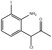 1-(2-Amino-3-iodophenyl)-1-chloropropan-2-one Structure