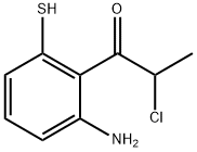 1-(2-Amino-6-mercaptophenyl)-2-chloropropan-1-one Structure