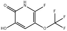 2,3-Dihydroxy-6-fluoro-5-(trifluoromethoxy)pyridine Structure