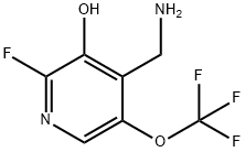 4-(Aminomethyl)-2-fluoro-3-hydroxy-5-(trifluoromethoxy)pyridine Structure