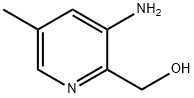 2-Pyridinemethanol, 3-amino-5-methyl- Structure