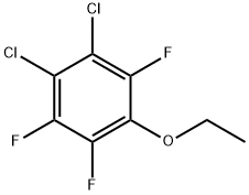 1,2-Dichloro-4-ethoxy-3,5,6-trifluorobenzene Structure