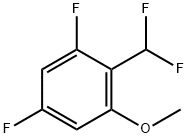 3,5-Difluoro-2-(difluoromethyl)anisole Structure