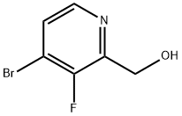 2-Pyridinemethanol, 4-bromo-3-fluoro- Structure