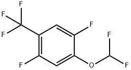 2,5-Difluoro-4-(difluoromethoxy)benzotrifluoride Structure