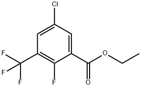 ethyl 5-chloro-2-fluoro-3-(trifluoromethyl)benzoate Structure