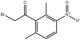 2',6'-Dimethyl-3'-nitrophenacyl bromide 구조식 이미지