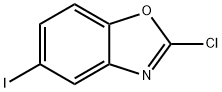 Benzoxazole, 2-chloro-5-iodo- Structure