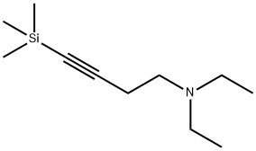 N,N-Diethyl-4-(trimethylsilyl)but-3-yn-1-amine 구조식 이미지