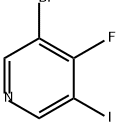 Pyridine, 3-bromo-4-fluoro-5-iodo- Structure