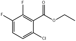 ethyl 6-chloro-2,3-difluorobenzoate Structure