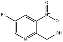 2-Pyridinemethanol, 5-bromo-3-nitro- Structure