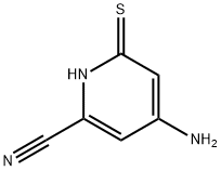 4-Amino-6-mercaptopicolinonitrile Structure