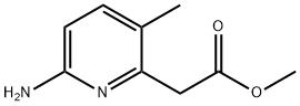 Methyl 6-amino-3-methylpyridine-2-acetate Structure