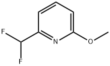 2-(Difluoromethyl)-6-methoxypyridine Structure