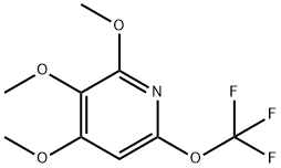 6-(Trifluoromethoxy)-2,3,4-trimethoxypyridine Structure