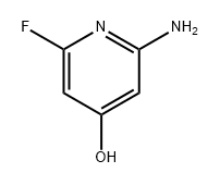 4-Pyridinol, 2-amino-6-fluoro- 구조식 이미지