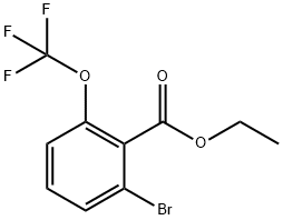 Ethyl 2-bromo-6-(trifluoromethoxy)benzoate Structure