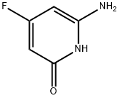 2(1H)-Pyridinone, 6-amino-4-fluoro- Structure