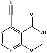 4-cyano-2-methoxynicotinic acid Structure