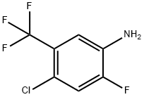 4-chloro-2-fluoro-5-(trifluoromethyl)aniline Structure